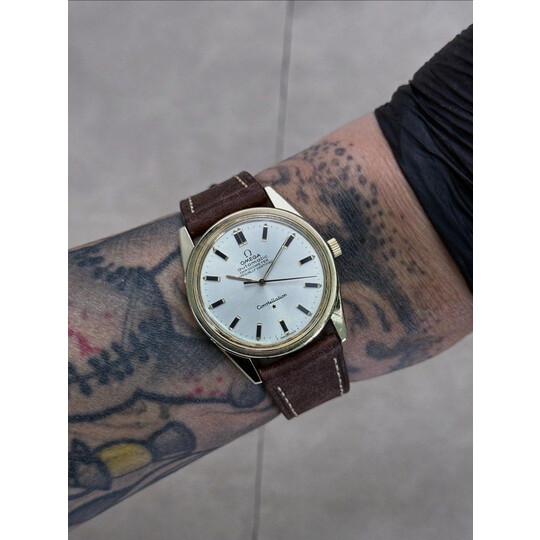 33mm • 1969 Omega Constellation Gold Cap ref.167.021 cal.712 Automatic